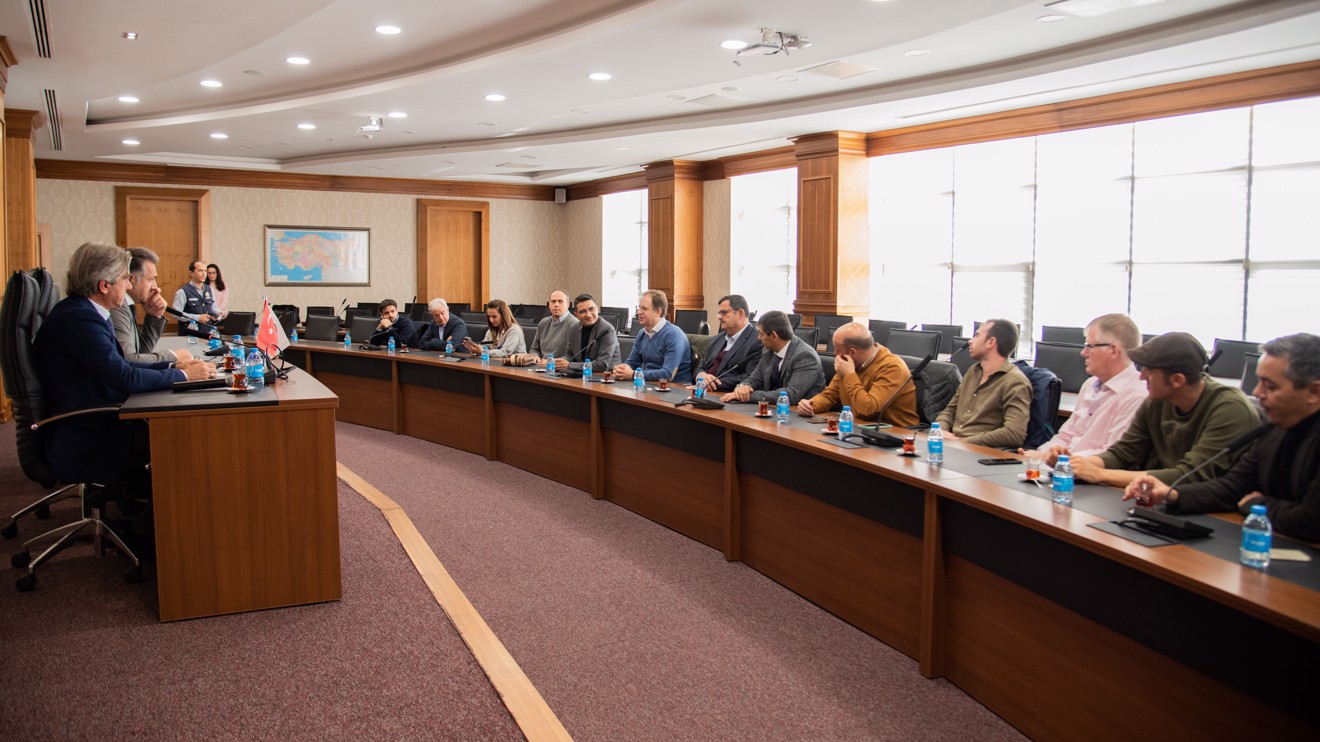 Sürdürülebilir Tarım ve Yaşam - Yaşayan Topraklar Projesi’nin paydaşları Rektör Aksoy’u ziyaret etti